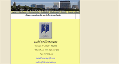Desktop Screenshot of notariagriffo.com